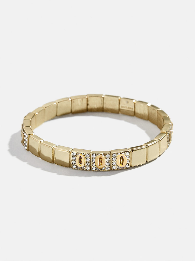 Angel Number Tile Bracelet - 000