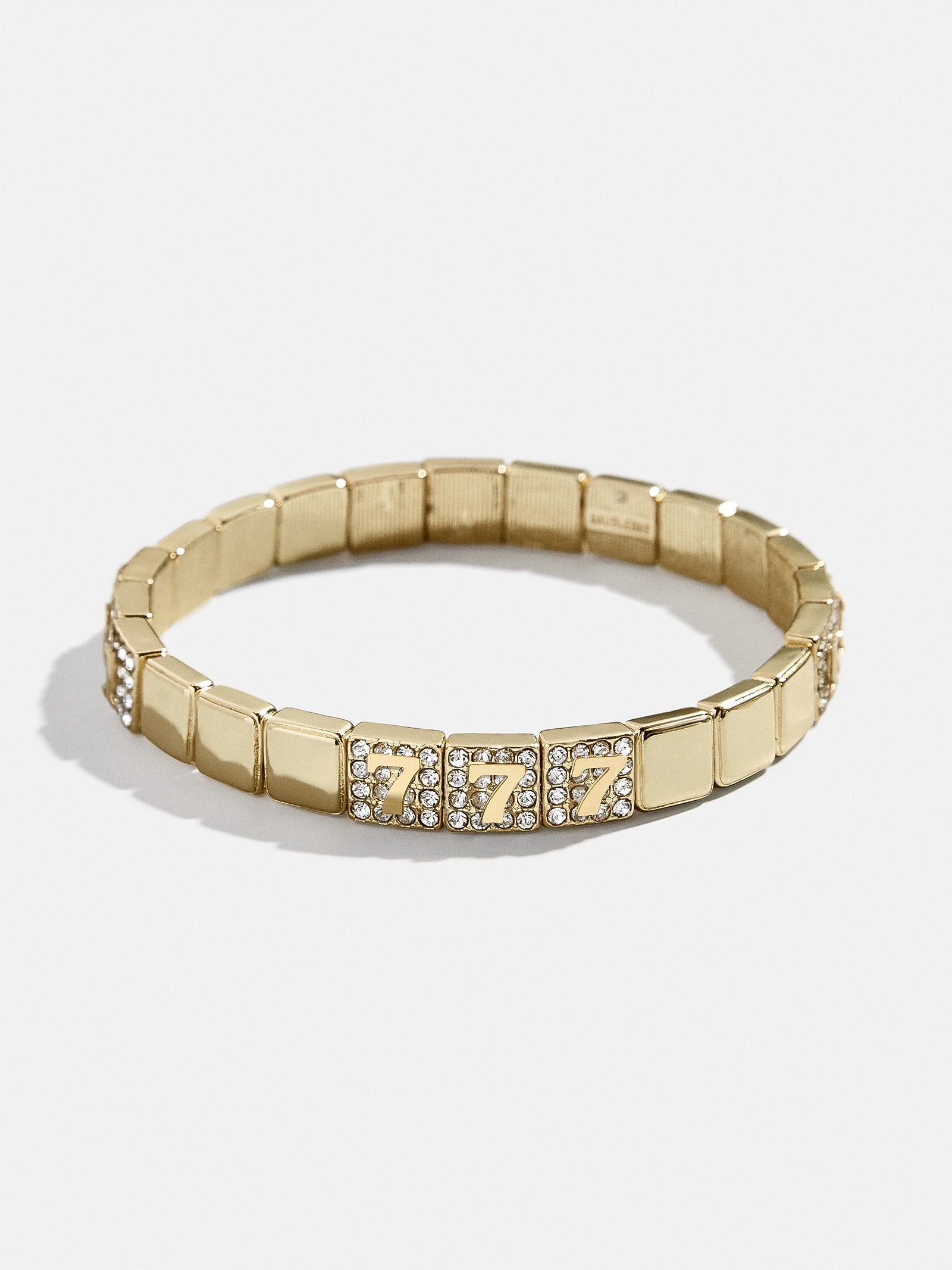 Angel Number Tile Bracelet - 777