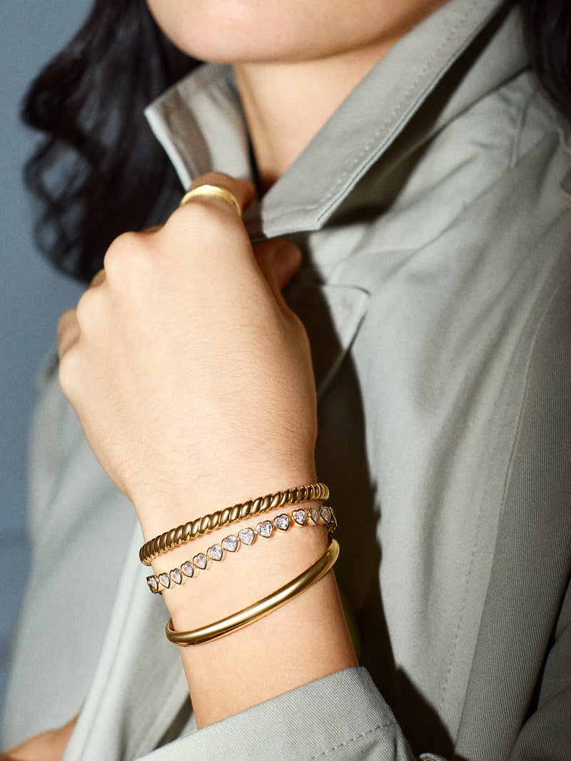 BaubleBar Kali Tennis Bracelet - Gold/Pavé - 
    Enjoy 20% off - This Week Only
  
