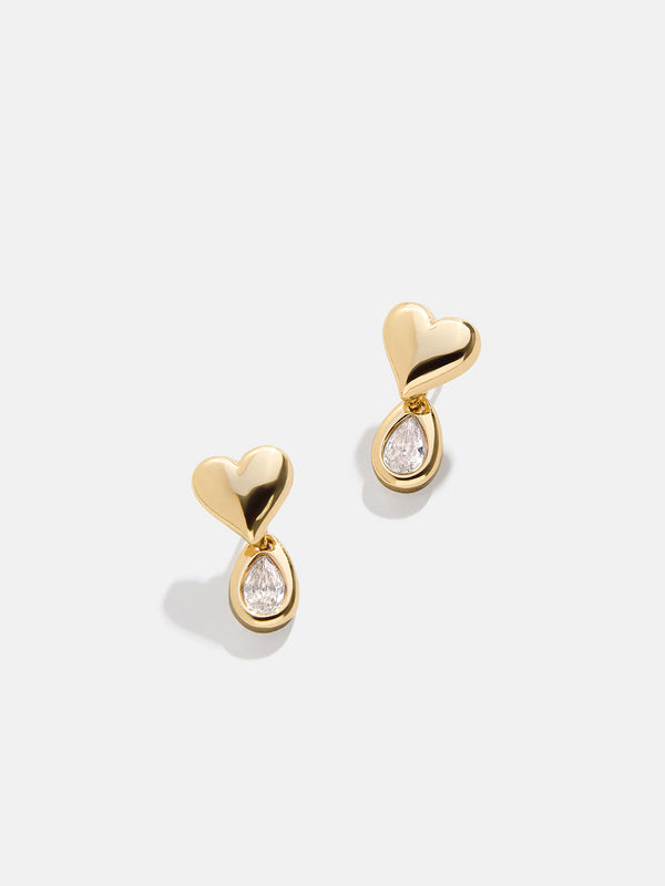 Athena Earrings - Gold/Pavé