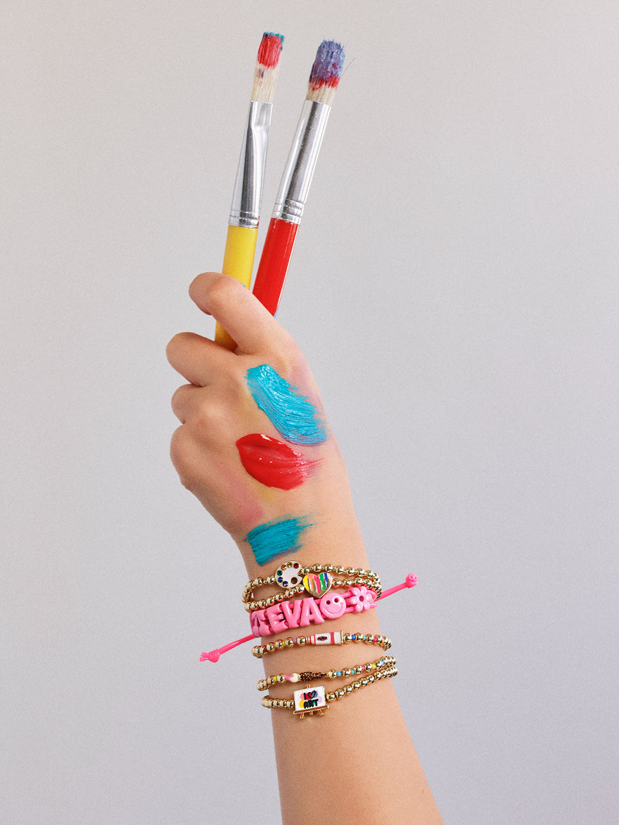 Creative Streak Kids' Pisa Bracelet Set - Painting Palette
