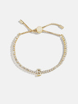 BaubleBar B - 
    Initial tennis bracelet
  
