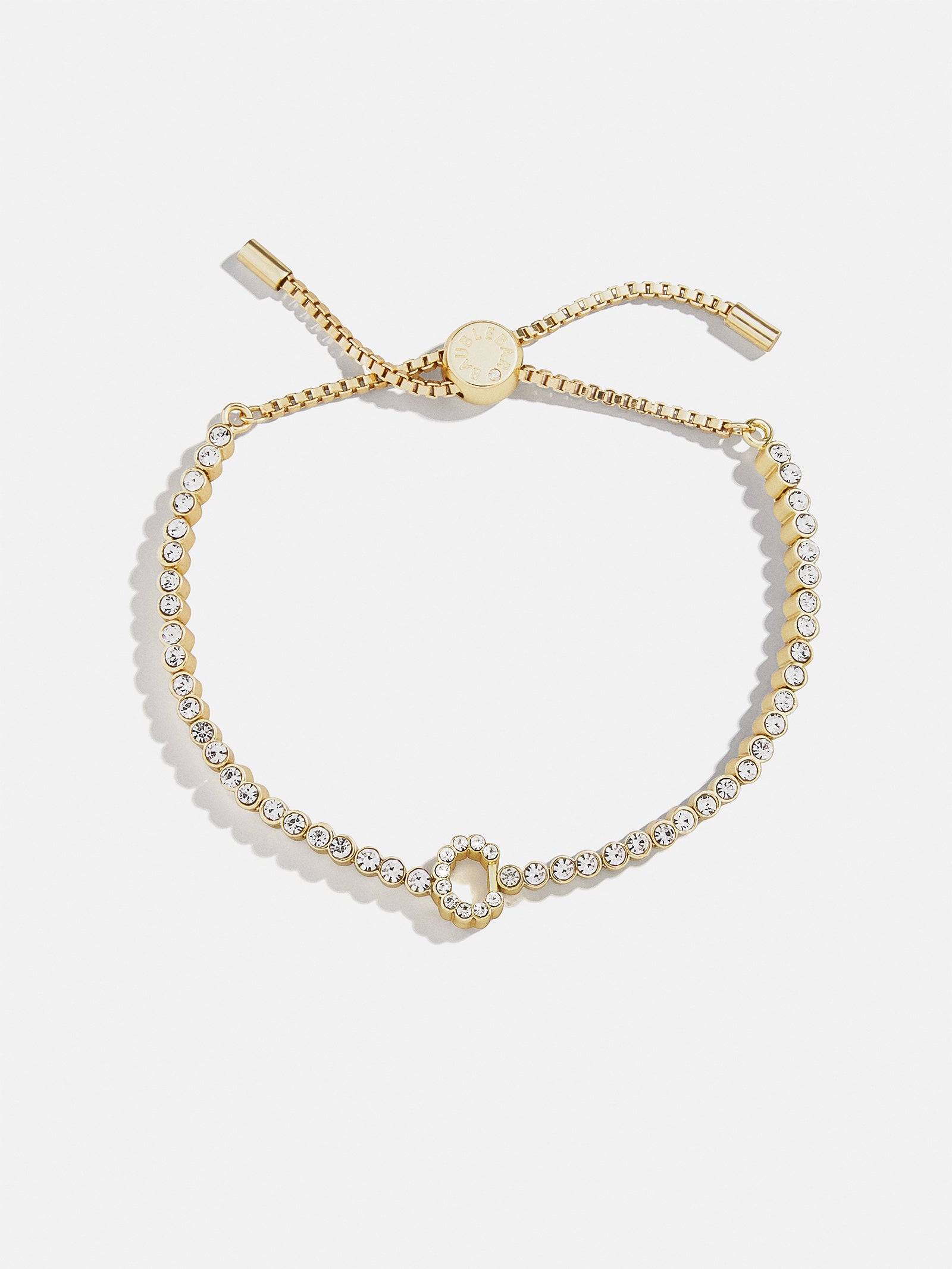 Tennis Initial Bracelet - Gold/Pav  The Almost Gone Sale: This ...