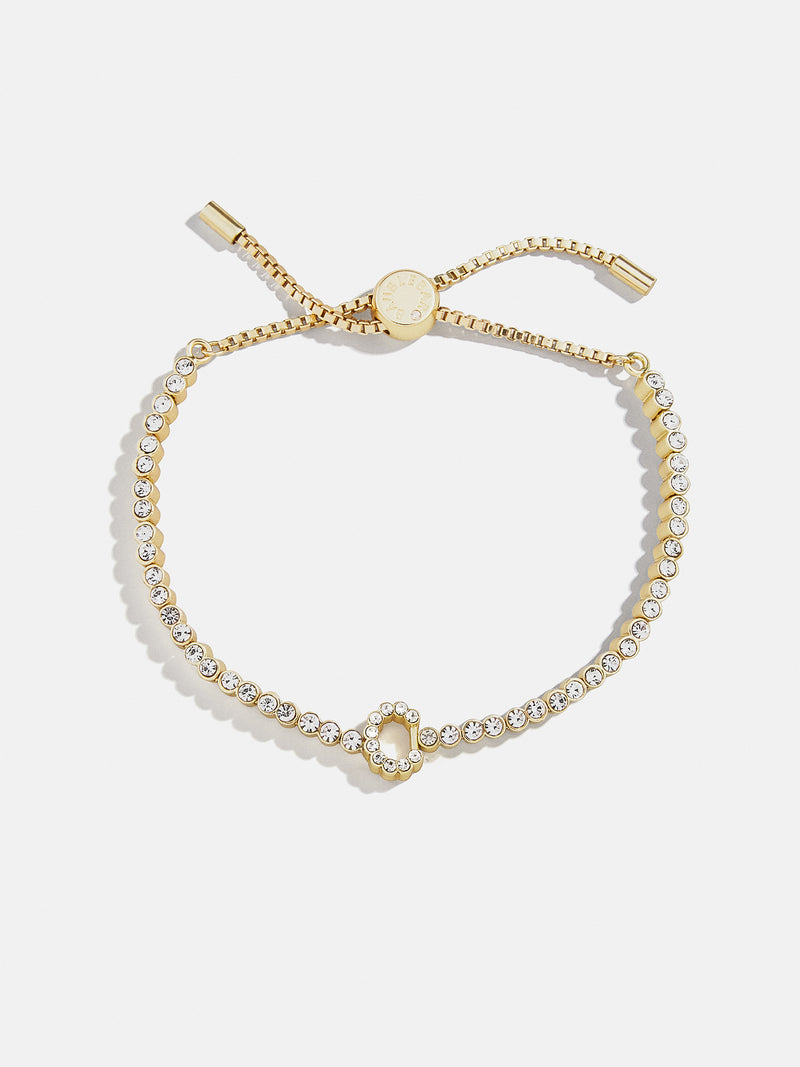 BaubleBar C - 
    Initial tennis bracelet
  
