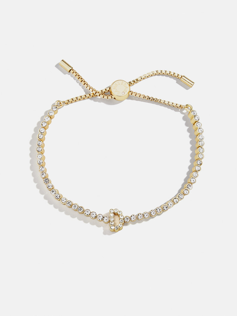 BaubleBar D - 
    Initial tennis bracelet
  
