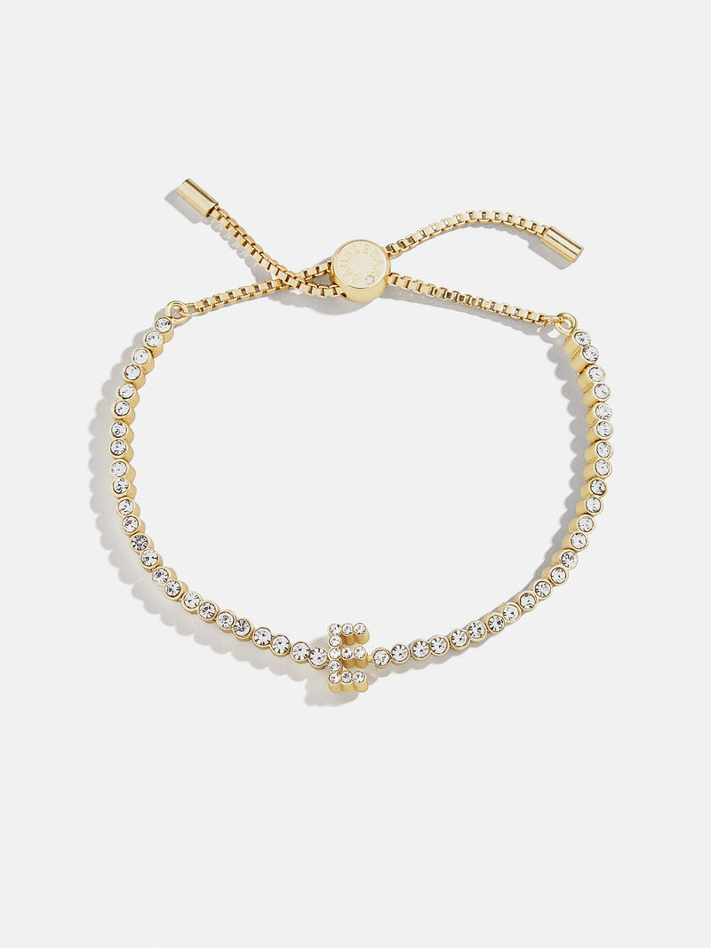 BaubleBar E - 
    Initial tennis bracelet
  
