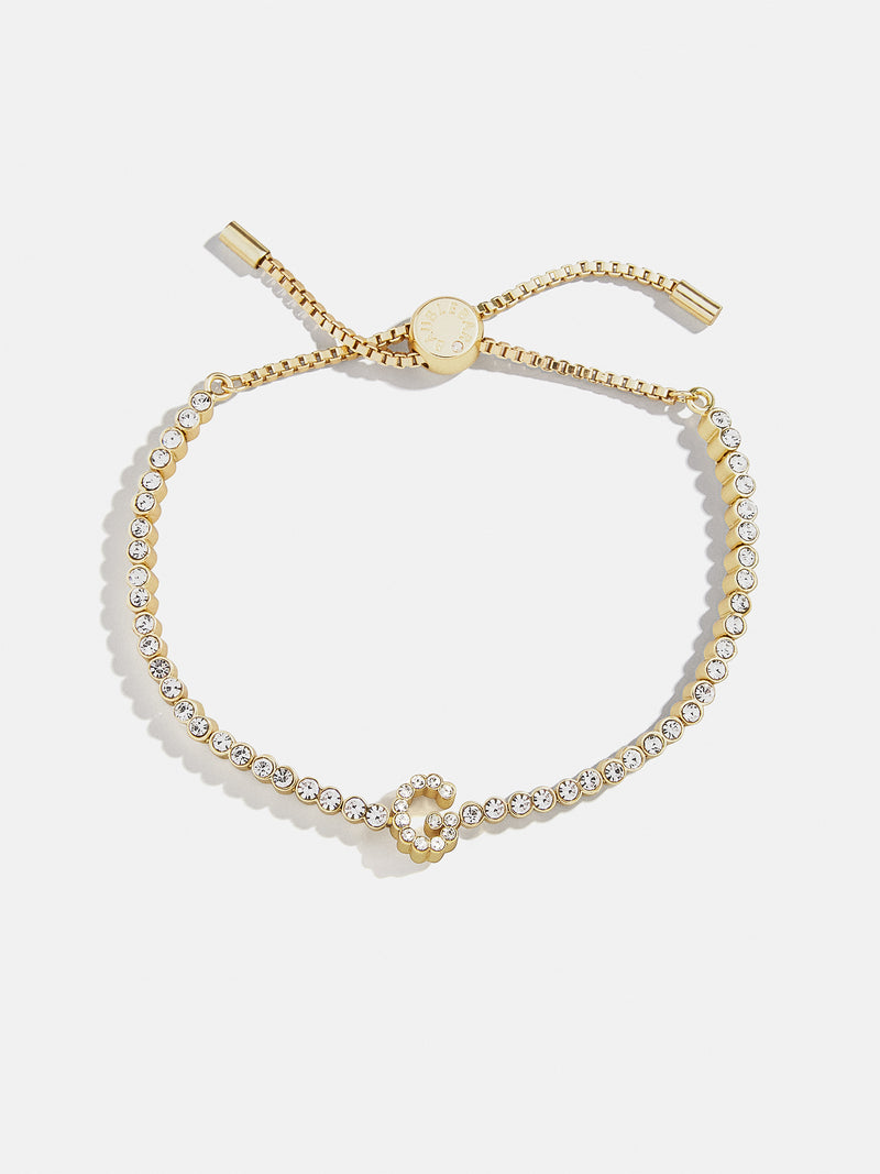 BaubleBar G - 
    Initial tennis bracelet
  
