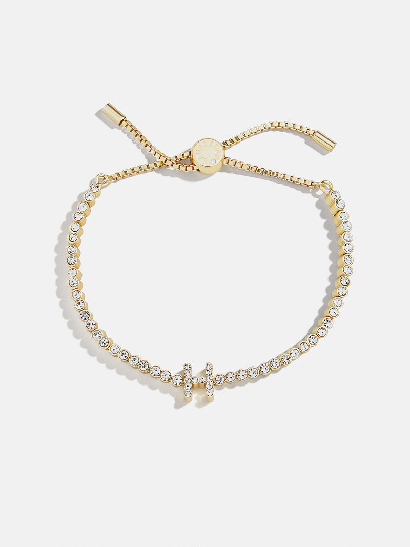 BaubleBar H - 
    Initial tennis bracelet
  
