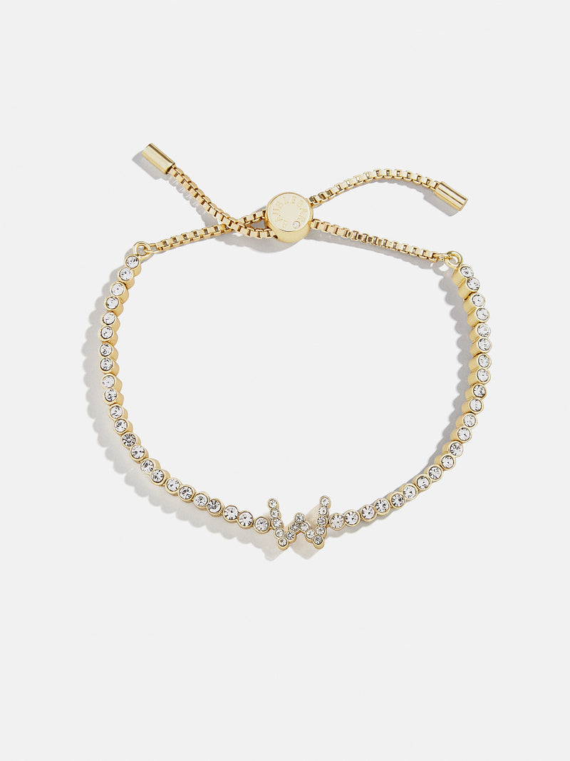 BaubleBar W - 
    Initial tennis bracelet
  
