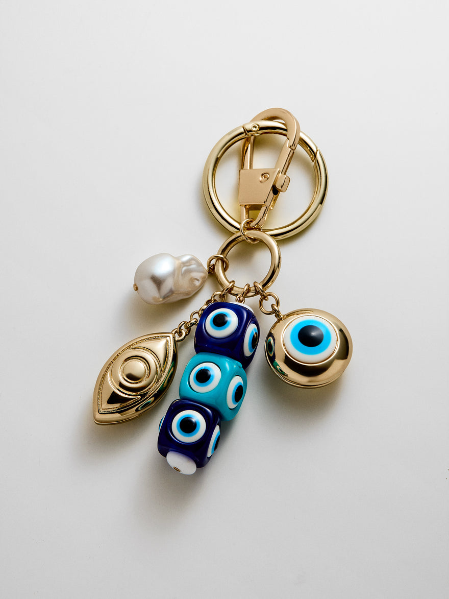 Eyes For The Good Life Bag Charm - Evil Eye