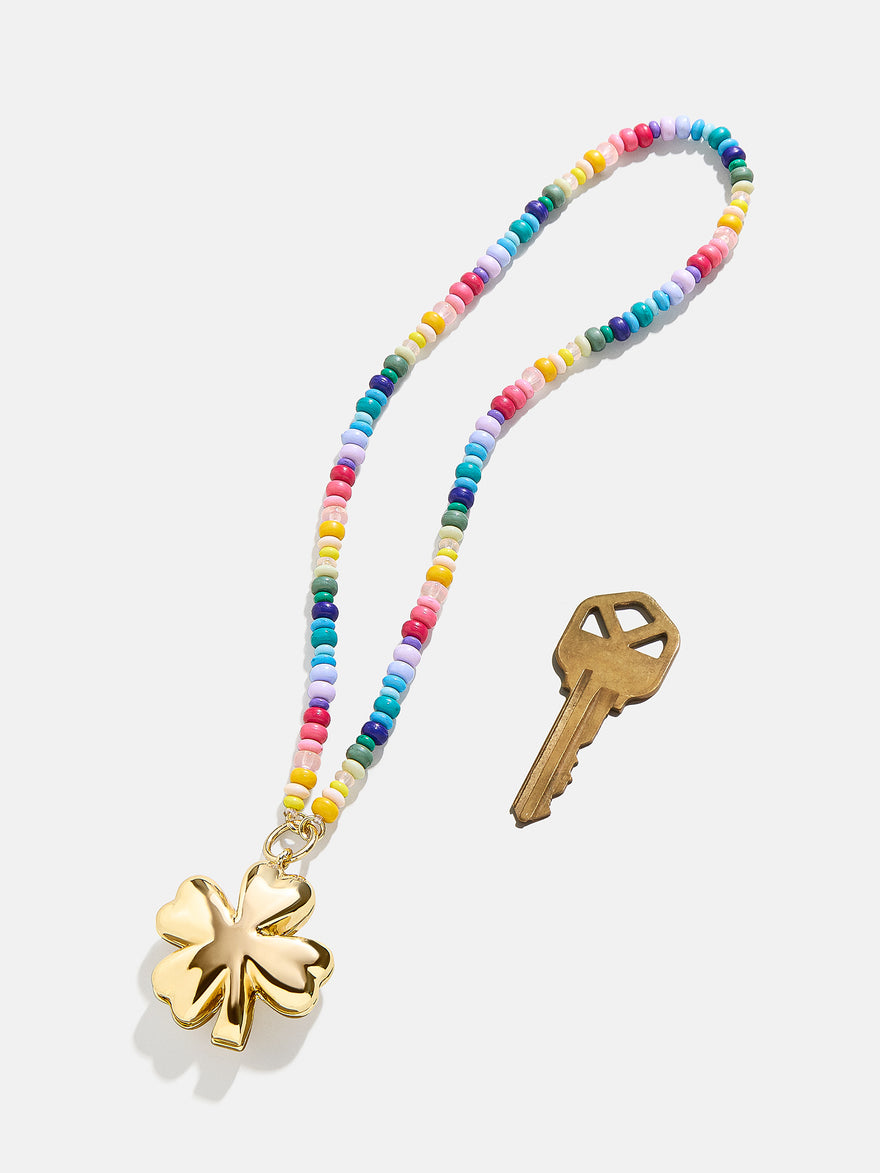 Luck And Loaded Bag Charm - Clover