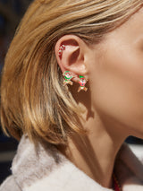 BaubleBar Disney Chip 'N Dale Elf Earring Set - Red/Green - 
    Chip and Dale earrings
  
