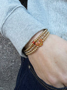 Disney Character Bite Pisa Bracelet - Mickey Mouse Pizza Pisa