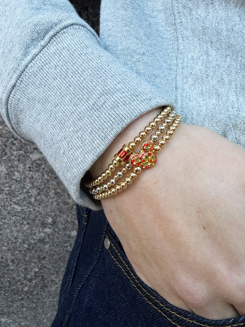 BaubleBar Disney Character Bite Pisa Bracelet - Mickey Mouse Pizza Pisa - 
    Cyber Monday Ends Tonight: Special Deal
  
