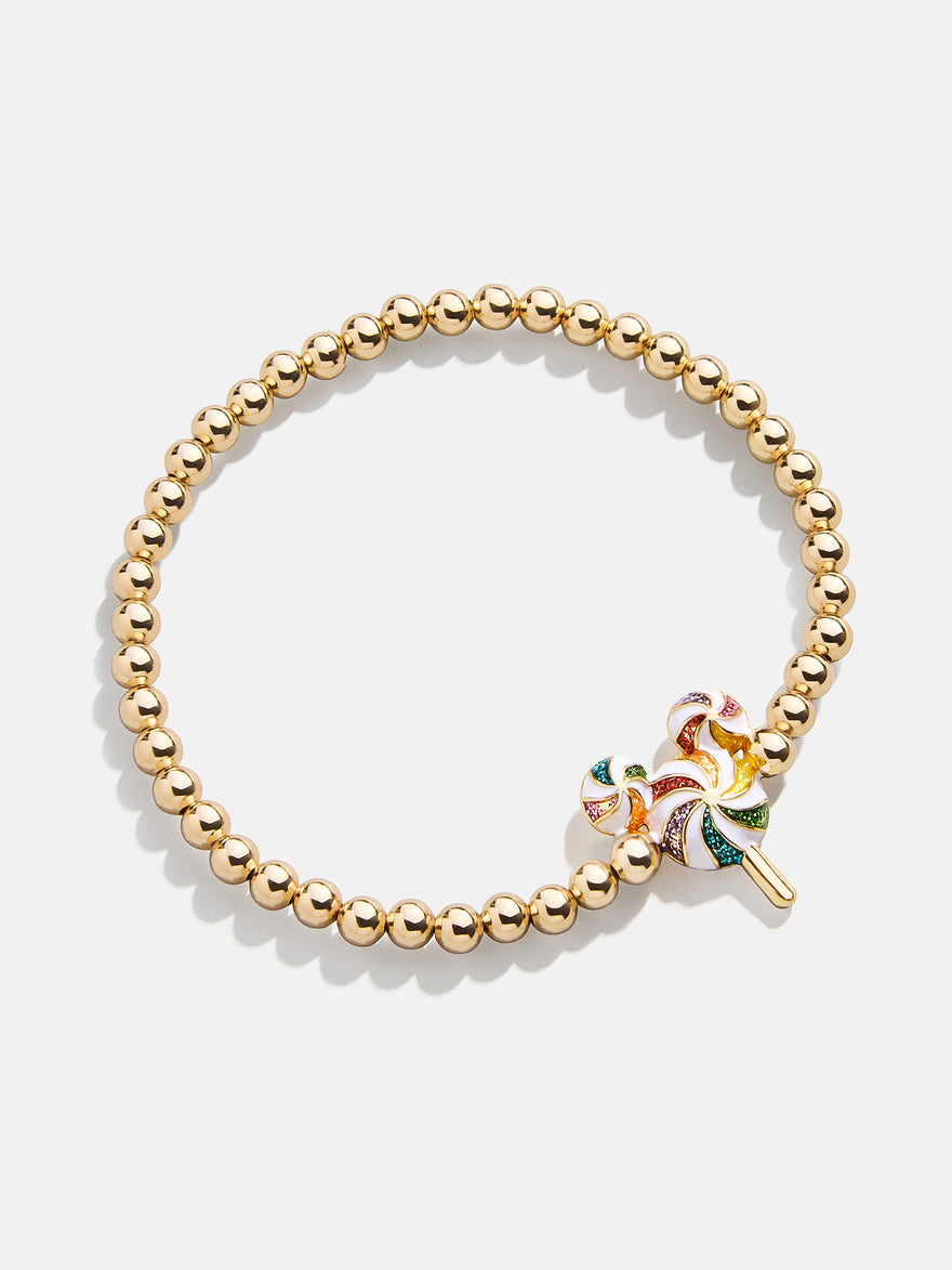 Disney Character Bite Pisa Bracelet - Mickey Mouse Lollipop Pisa