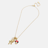 Disney Minnie Mouse Cluster Charm Necklace - Minnie Mouse