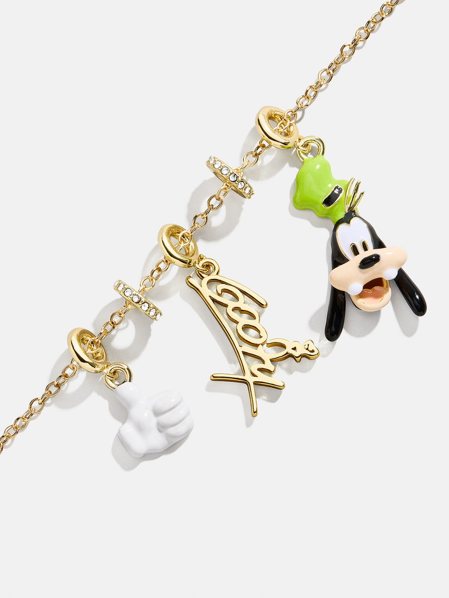 Disney Goofy Cluster Charm Necklace - Goofy