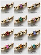 BaubleBar Tatum Birthstone Pisa Bracelet - Peridot - 
    Big Summer Kickoff
  
