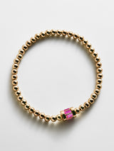 BaubleBar Tatum Birthstone Pisa Bracelet - Rose - 
    Big Summer Kickoff
  

