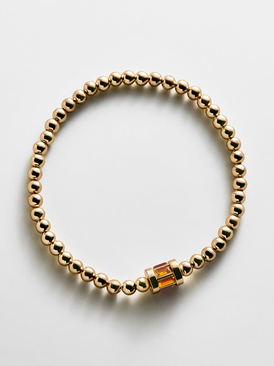 Tatum Baguette Pisa Bracelet - Topaz