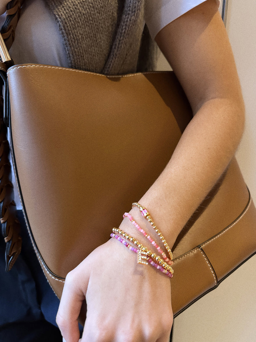 Tatum Birthstone Bracelet - Topaz