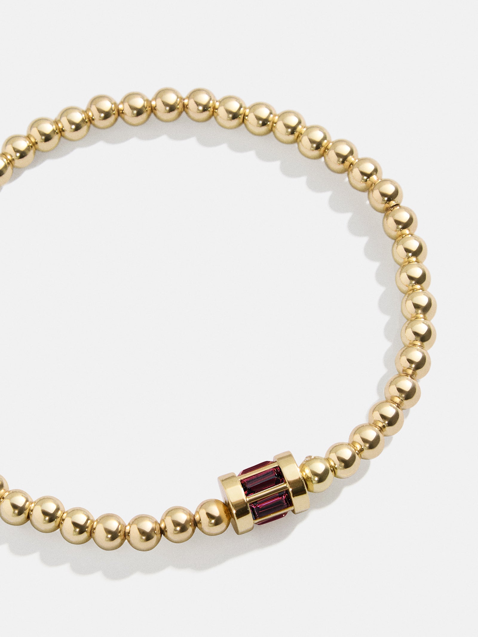 Tatum Birthstone Bracelet - Garnet