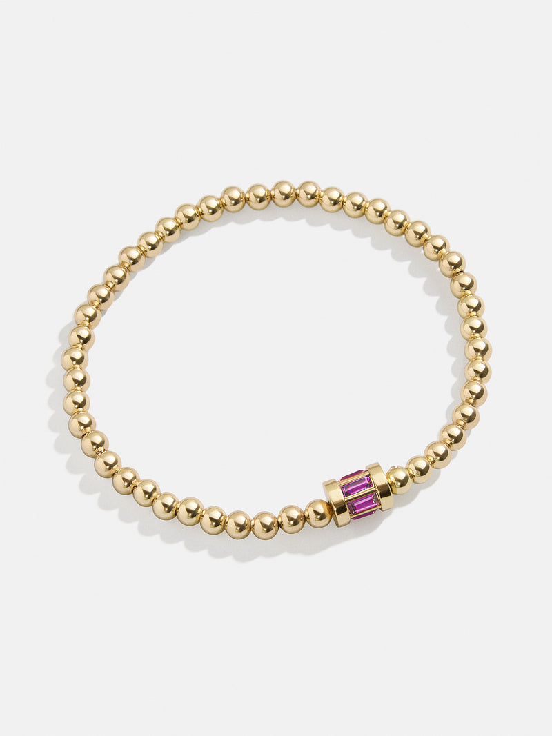 BaubleBar Tatum Birthstone Bracelet - Amethyst - 
    $10 Big Spring Event Deal - This Week Only
  
