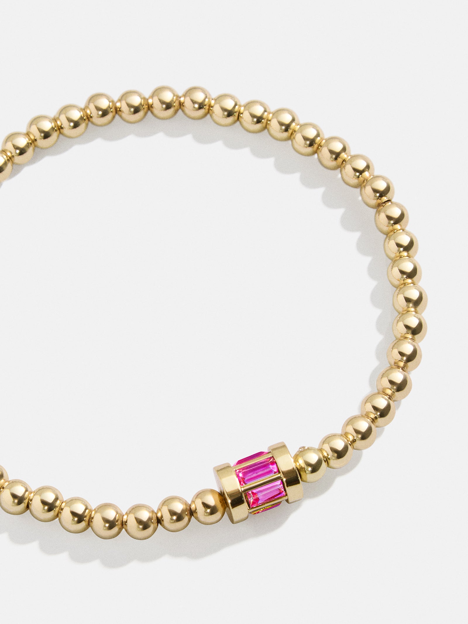 Tatum Birthstone Bracelet - Rose