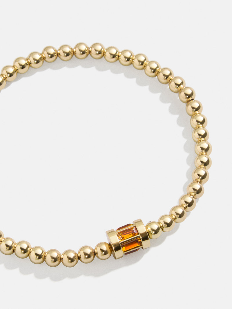 Tatum Birthstone Bracelet - Topaz