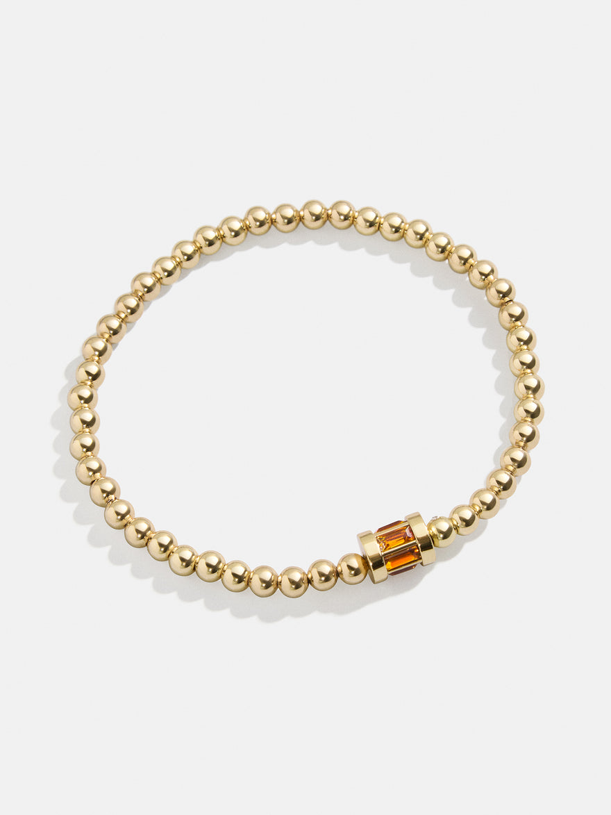 Tatum Birthstone Bracelet - Topaz