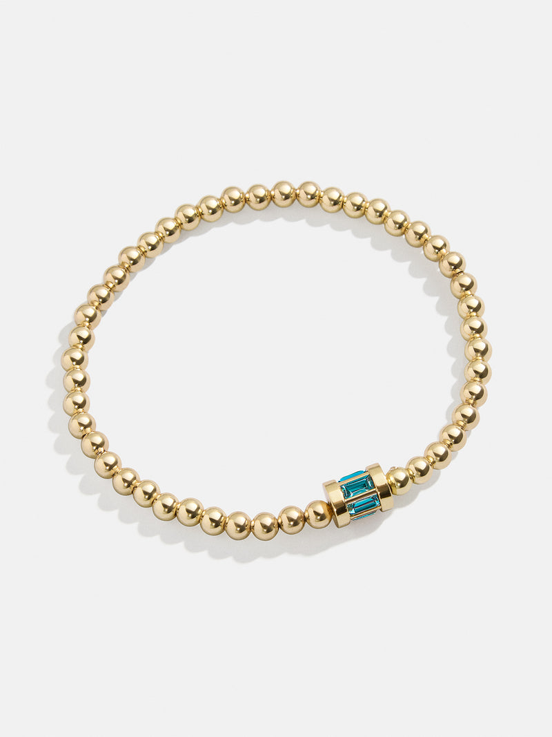 BaubleBar Tatum Birthstone Bracelet - Blue Zircon - 
    $10 Big Spring Event Deal - This Week Only
  
