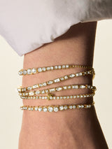 BaubleBar Daphne Pull Tie Bracelet - Graduated Round Stone - 
    $10 Big Spring Event Deal - This Week Only
  
