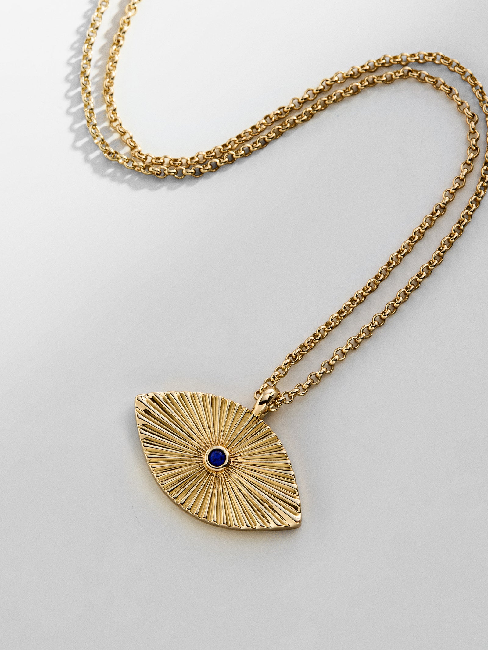 High Frequency Pendant Necklace - Evil Eye