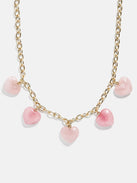 Esme Statement Necklace - Gold/Pink