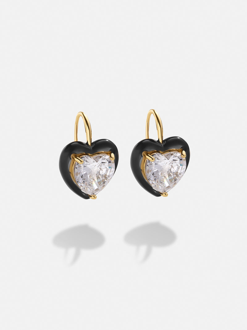 Alma Earrings - Black