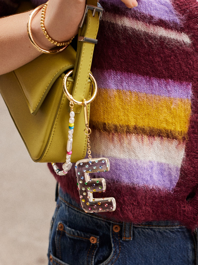 BaubleBar Confetti Initial Bag Charm - Multi - 
    Enjoy 20% off - This Week Only
  
