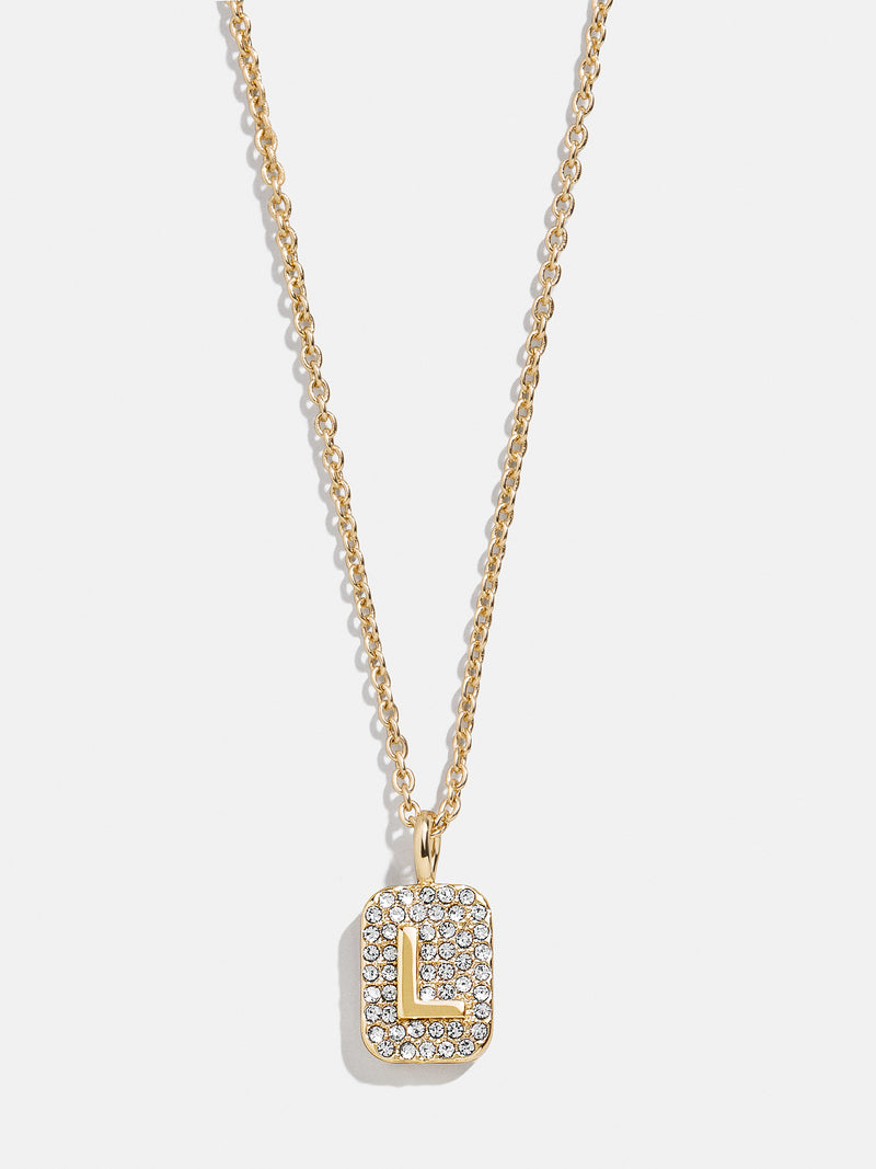 BaubleBar L - 
    Initial pendant necklace
  
