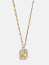 BaubleBar N - 
    Initial pendant necklace
  
