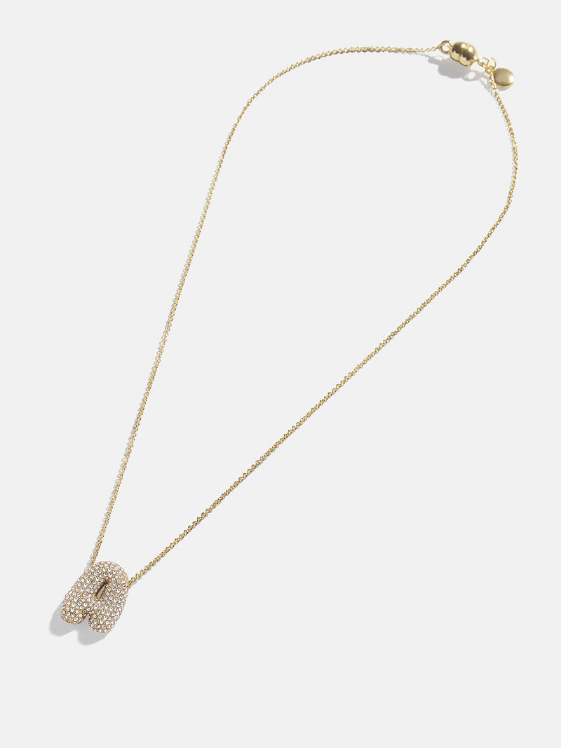 BaubleBar Kids’ Bubble Initial Necklace - Gold/Pavé - 
    Ends Sunday: Enjoy 20% off
  
