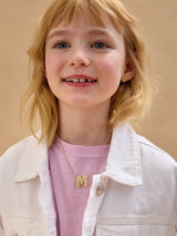 BaubleBar Kids’ Bubble Initial Necklace - Gold/Pavé - 
    Ends Sunday: Enjoy 20% off
  

