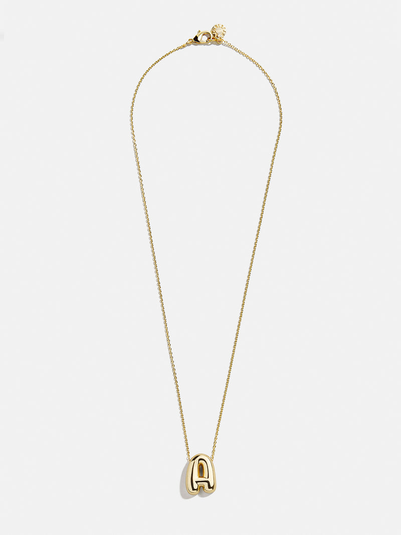 BaubleBar Kids' Bubble Initial Necklace - Gold - 
    Kids' 3D Initial Necklace
  
