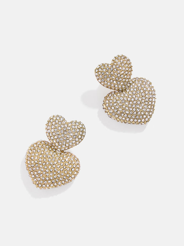Harley Statement Earrings - Clear