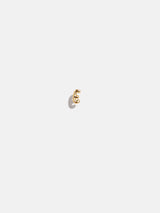 BaubleBar E - 
    18K Gold Plated Sterling Silver
  
