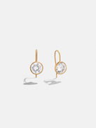 Drew 18K Gold Earrings - Gold/Pavé