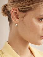18K Gold Just For Fun Earrings - Seashell