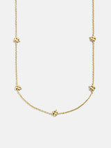 BaubleBar 18K Gold Clover Necklace - Clover - 
    18K Gold Plated Sterling Silver
  

