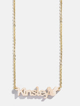 BaubleBar Disney Mickey Mouse Custom Acrylic Nameplate Necklace - Blonde Marble - 
    Ends Sunday: Enjoy 20% off
  
