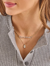 BaubleBar Disney Mickey Mouse Custom Acrylic Nameplate Necklace - Clear - 
    Ends Sunday: Enjoy 20% off
  
