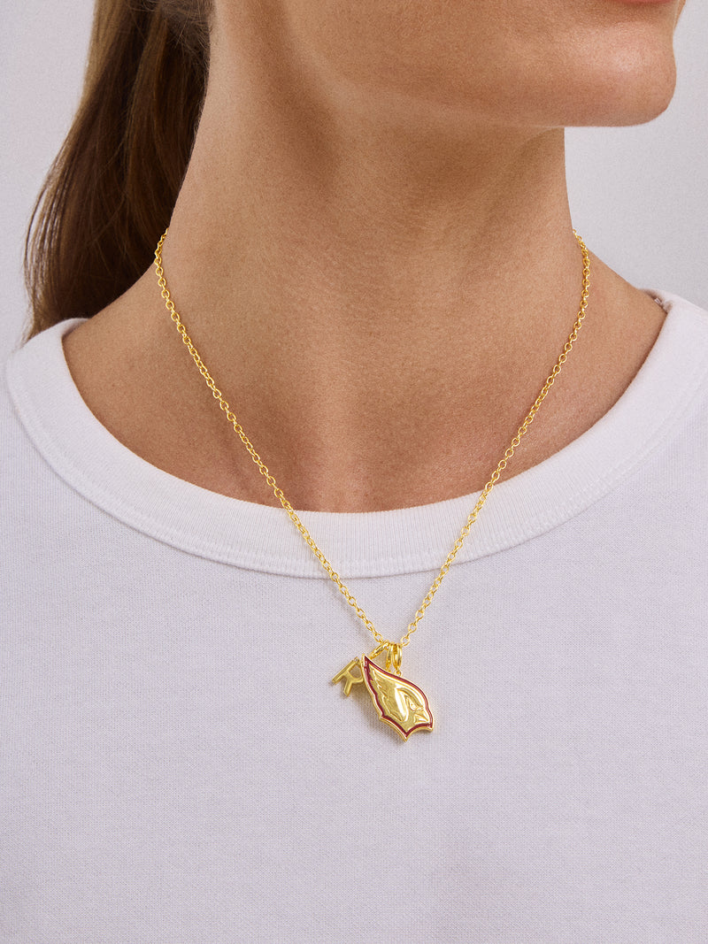BaubleBar WEAR By Erin Andrews x BaubleBar Arizona Cardinals Cluster Charm - Arizona Cardinals - 
    NFL cluster charm
  
