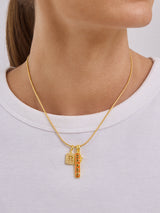 BaubleBar WEAR By Erin Andrews x BaubleBar Chicago Bears Cluster Charm - Chicago Bears - 
    NFL cluster charm
  
